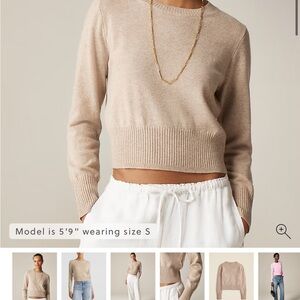 J. Crew Cashmere Crewneck Sweater